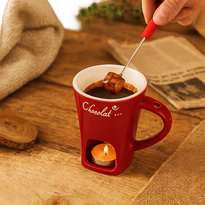 Chokladlyktan™ Handgjord fonduekopp