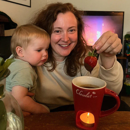 Chokladlyktan™ Handgjord fonduekopp